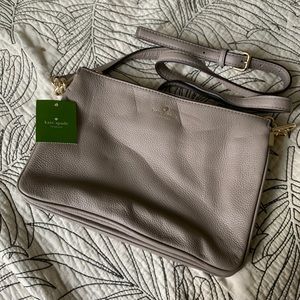 Kate Spade Grey Madelyne Crossbody NWT